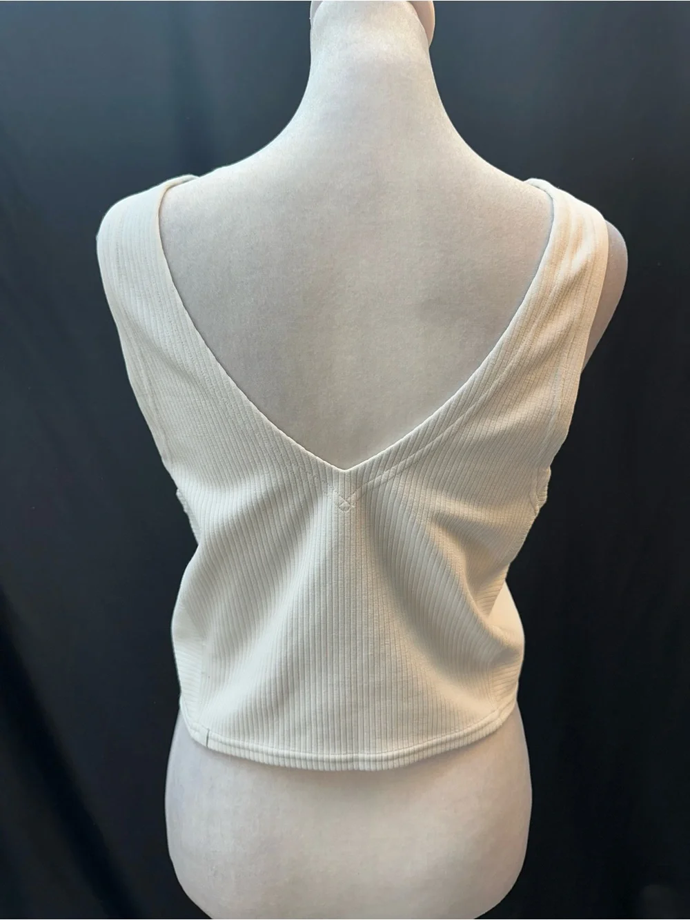 lululemon Ribbed Tank Top in Cream